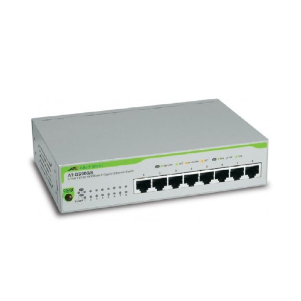 Allied Telesis AT-GS900-8 Unmanaged Gigabit Ethernet Switches