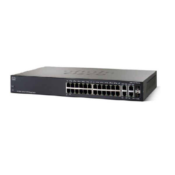 Cisco SF300-24PP-K9 Managed Network Switch