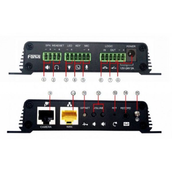 Fanvil PA2 SIP Video Intercom and Paging Gateway