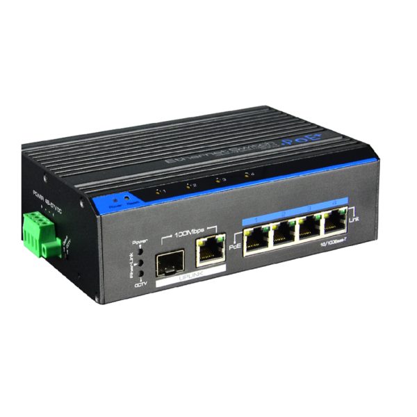 UTEPO UTP7204E-POE-A1 Industrial 4 Ports PoE Fast Ethernet Switch