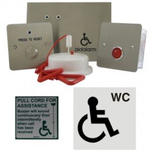 Hoyles A600fkitr Disabled Person Toilet Alarm Kit Stainless Steel