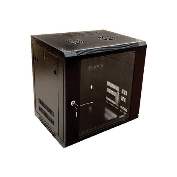 4U x 600(W) x 450(D) - Single Section Cabinet + Fan