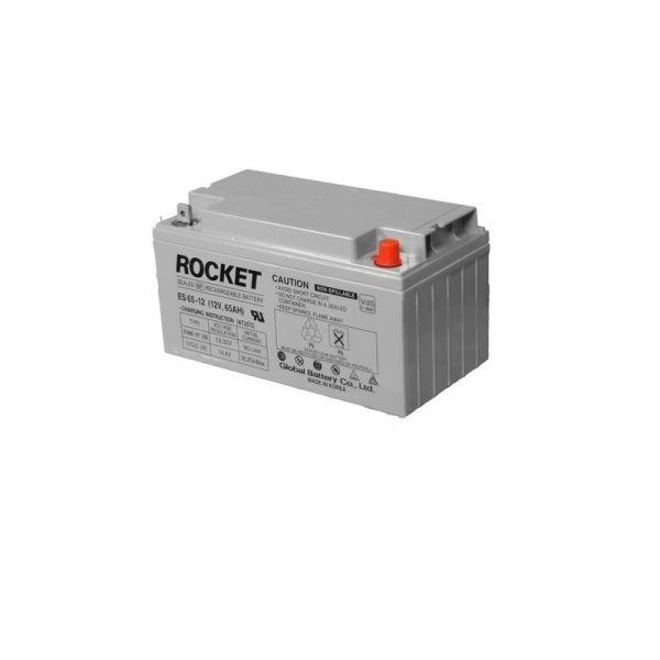 Rocket ES 65-12 SMF VRLA Batteries with Inter Cell Connectors