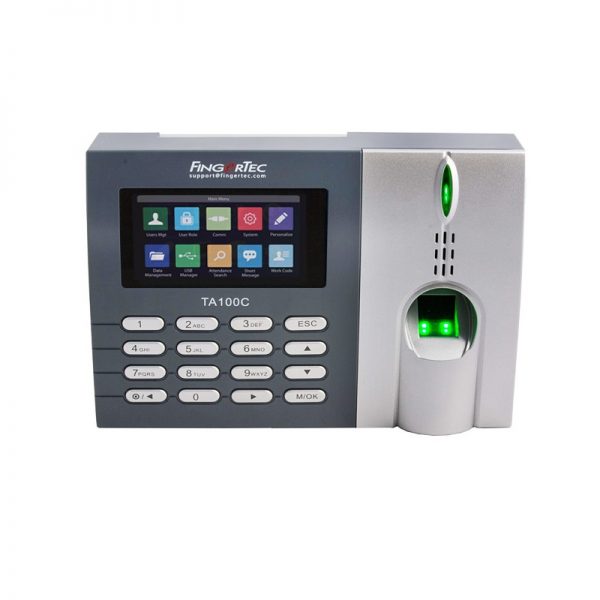 FingerTec TA100C Fingerprint Time & Attendance System