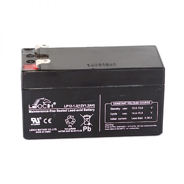 Leoch LP12-1.2 12V 1.2Ah Sealed Lead Acid Battery