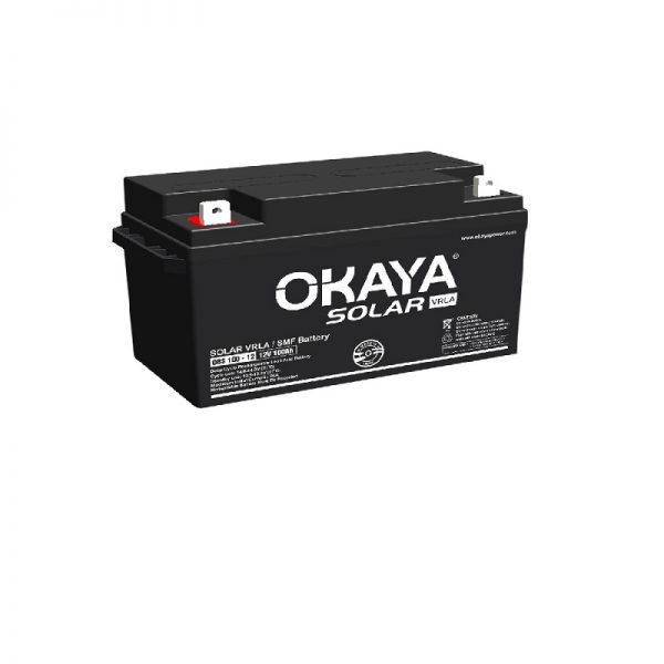 Okaya OBSR12V100Ah SOLAR AGM VRLA battery