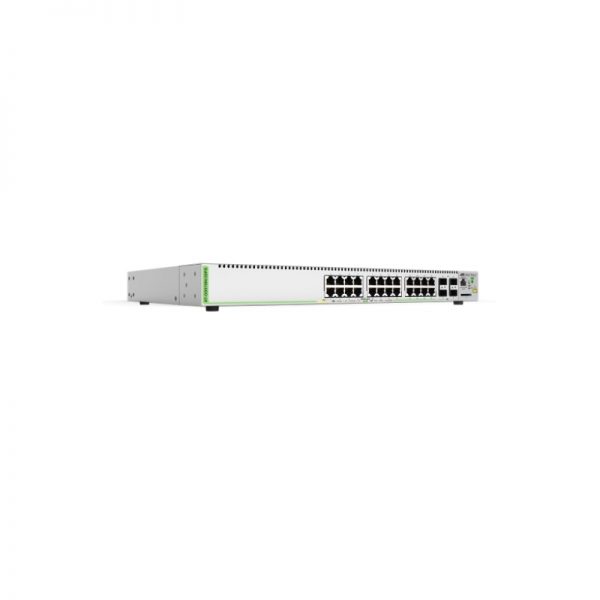 Allied Telesis AT-GS970M/28PS L3 Edge Switch with 24 x 10/100/1000T POE + Ports and 4 x 100/1000X SFP Ports