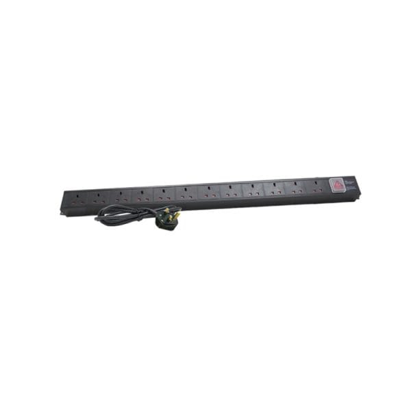 avalon-12-way-pdu-uk-type-16a-with-3-mtr-industrial-plug-type-power-cord-vertical-mount-an-12wpdu16uk-3m